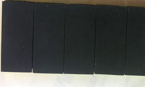 Verklaarde het Rubberblad A2180010218101002E van het printernbr EPDM Silicone Zwarte Stroken