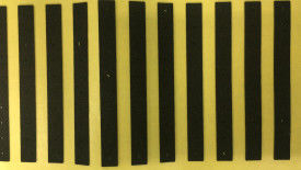 0.3mm Douane EVA Foam Tape 38 het Graden Kussen van de Hardheids Lange Strook