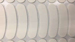 5mm Dikke Silicone Rubberkust 70 een Stootkussen NBR EPDM NR Mat Treated Surface