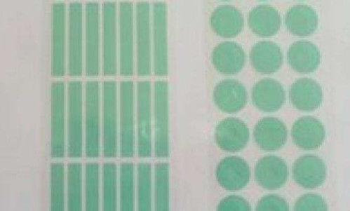 De groene Gekleurde Hardheid van de Antikras Beschermende Film 40 Graden polypropyleen