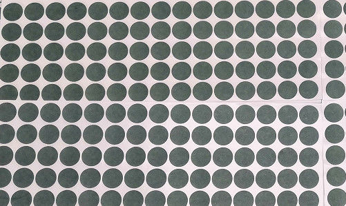 De Batterijdocument Gevulcaniseerde Vezel Celsius van het 120 D17.8-Vissenlithium van Mylar van de Matrijzenbesnoeiing
