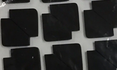 Hittebestendig Silicone Rubberstootkussen 7 Kgf-Kust A 50 EPDM NBR NR