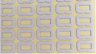 Waterdichte Binnenlandse Tweezijdige Plakband 0.15mm Geteste ASTM D3330